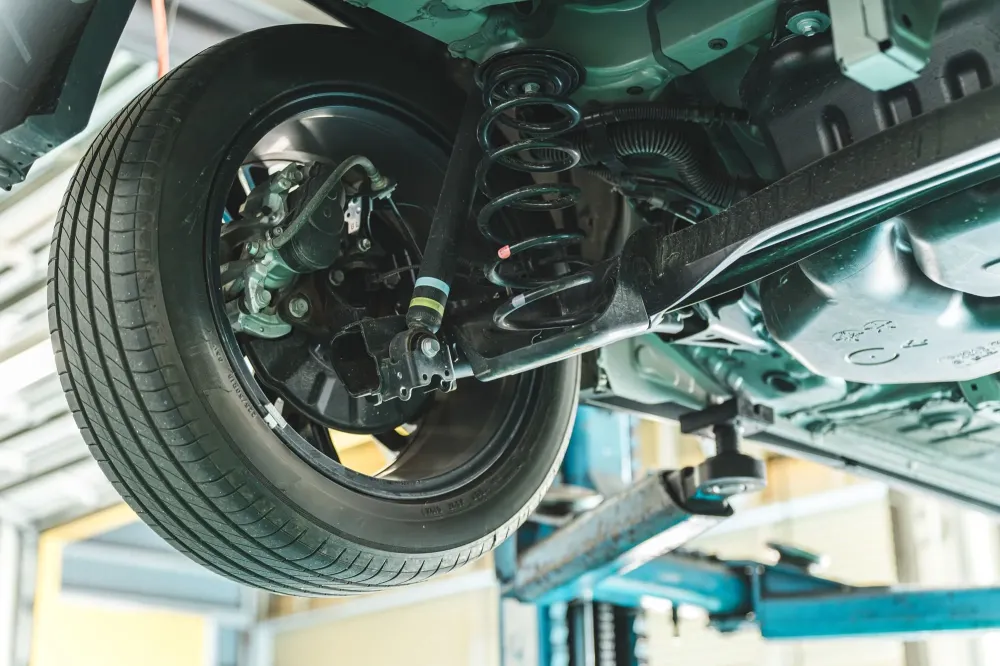 contrôle suspensions