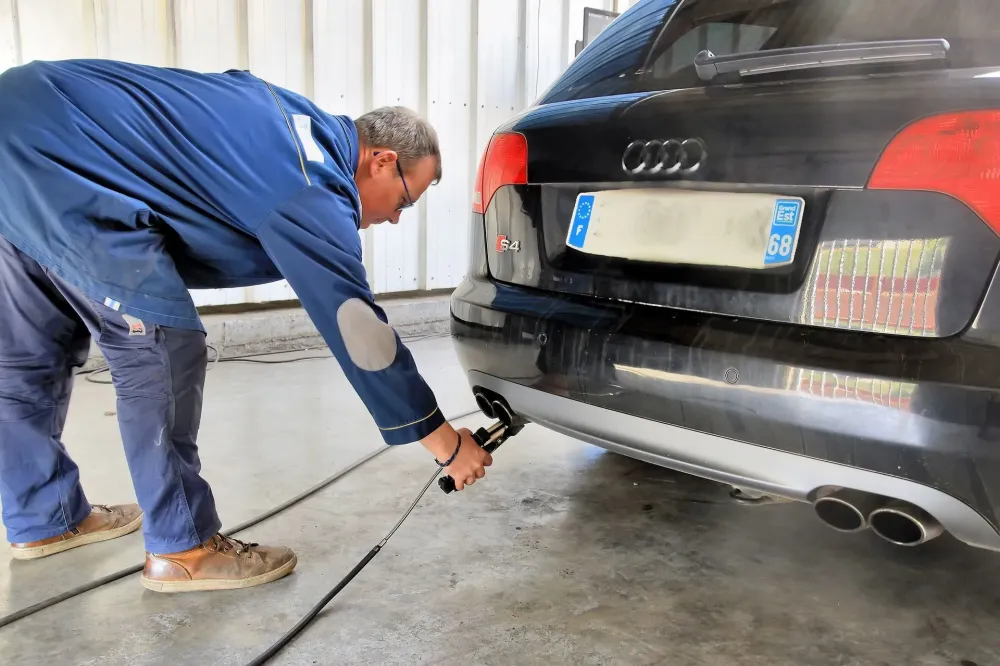 contrôle antipollution